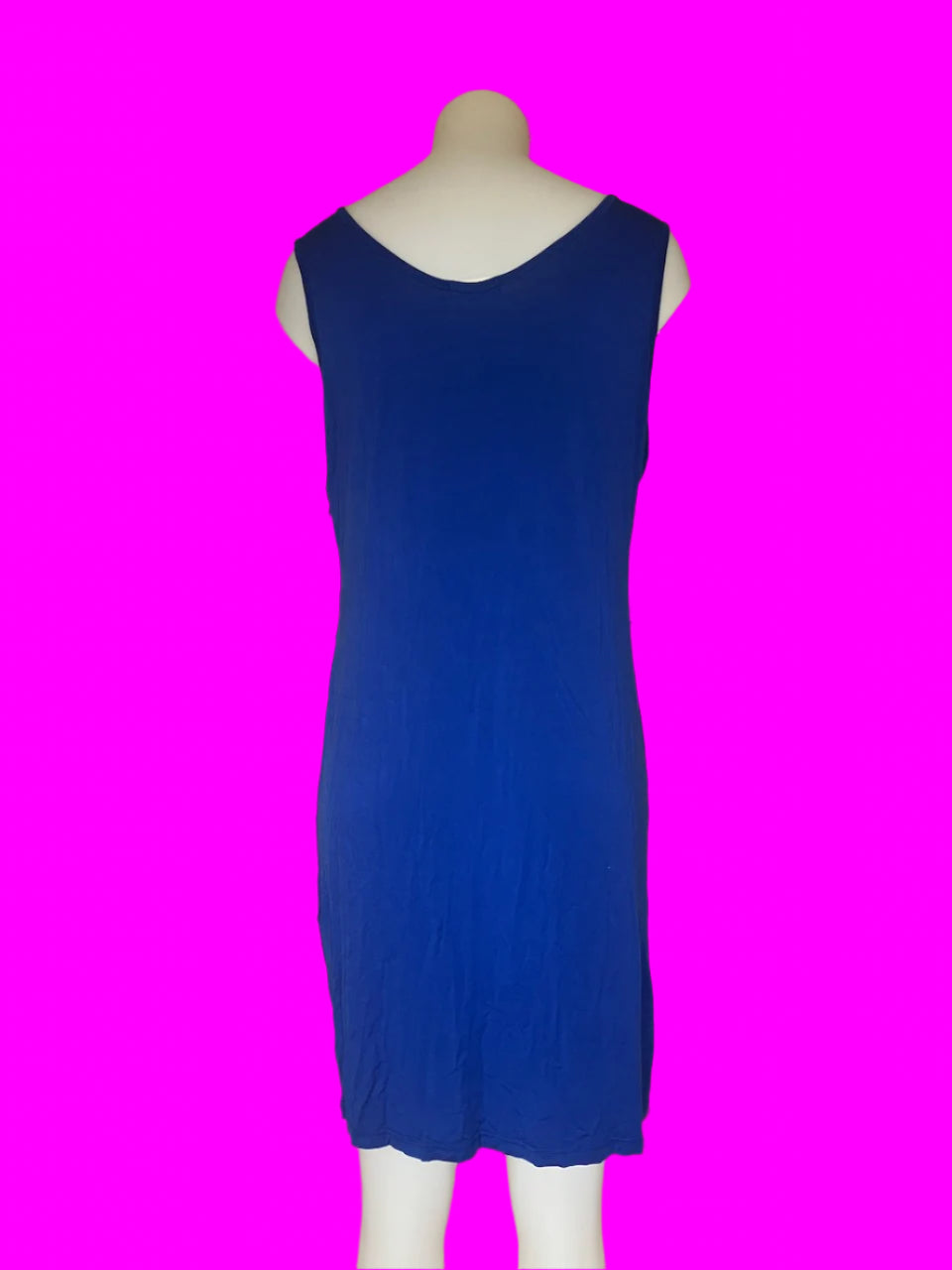 Latch - Maternity & Breastfeeding Dress - Blue - Size: XL
