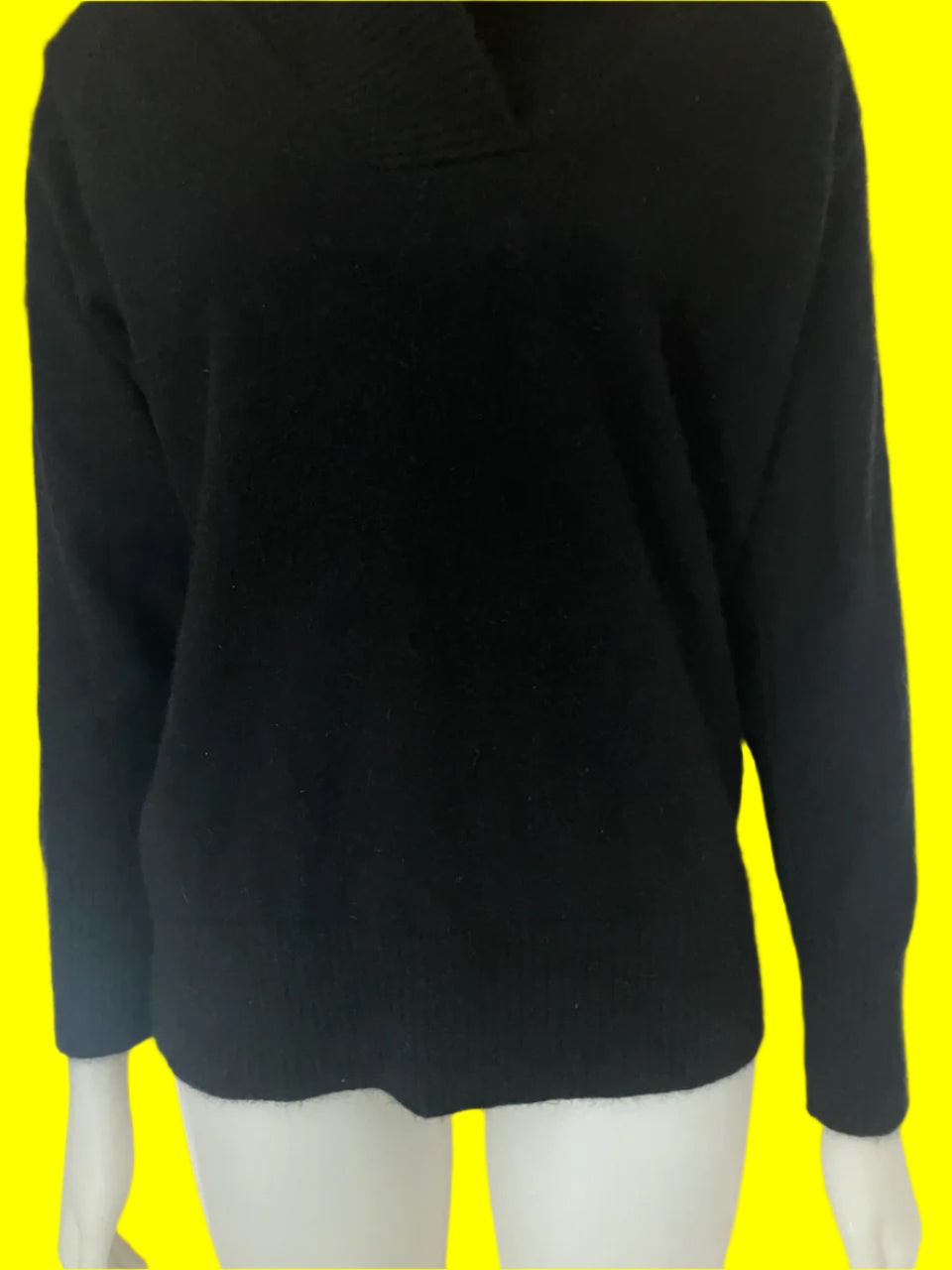 NZ Knit Co - Luxury Merino and Possum Knit Jumper - Black - Size: M