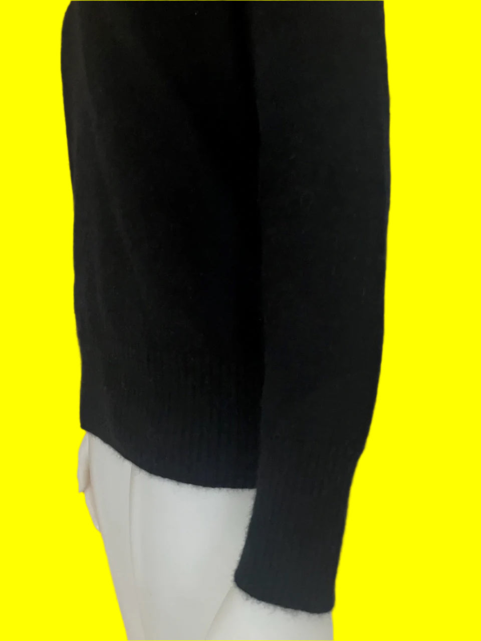 NZ Knit Co - Luxury Merino and Possum Knit Jumper - Black - Size: M