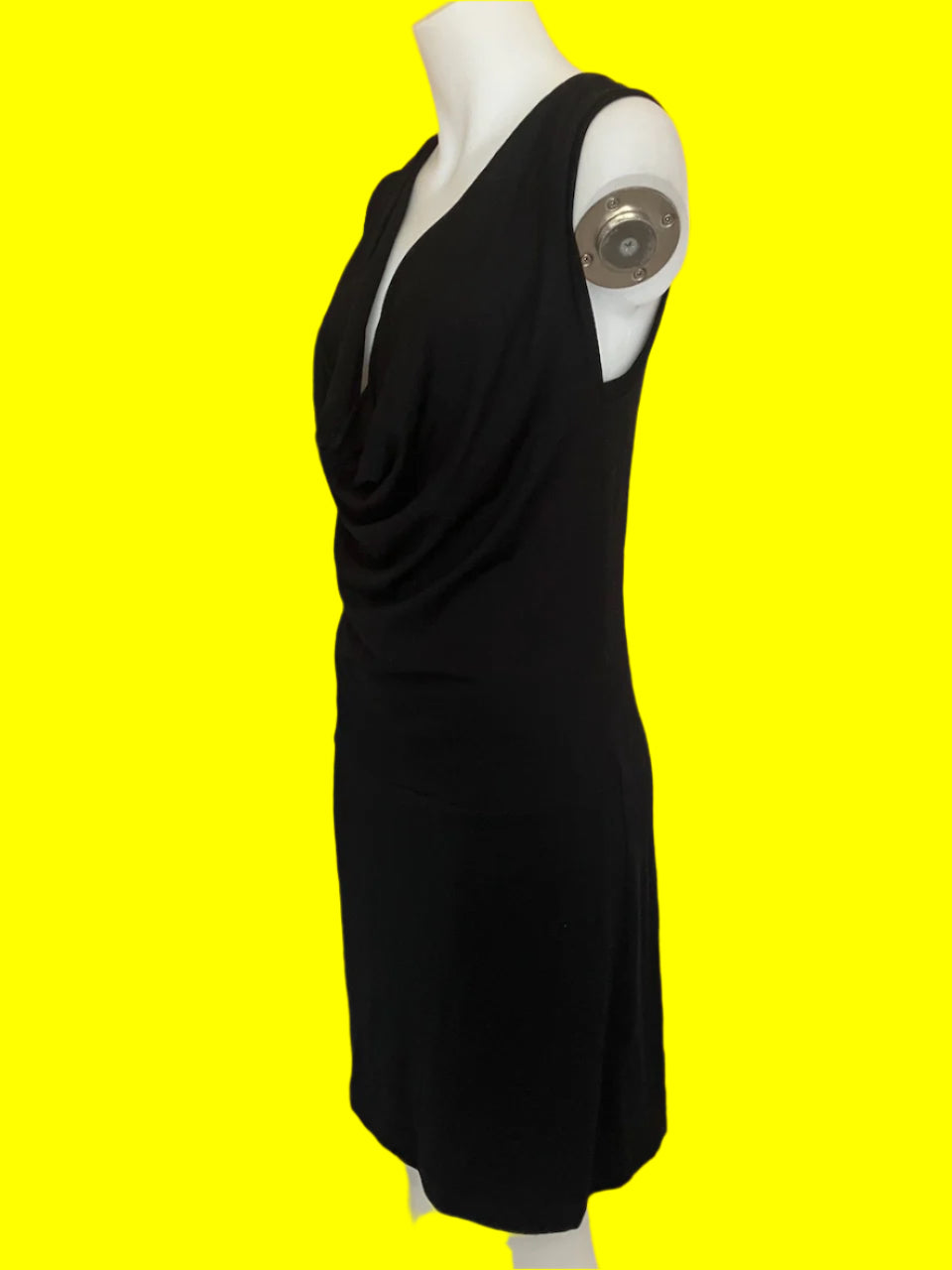 Max - Black Merino Dress - Size: 10