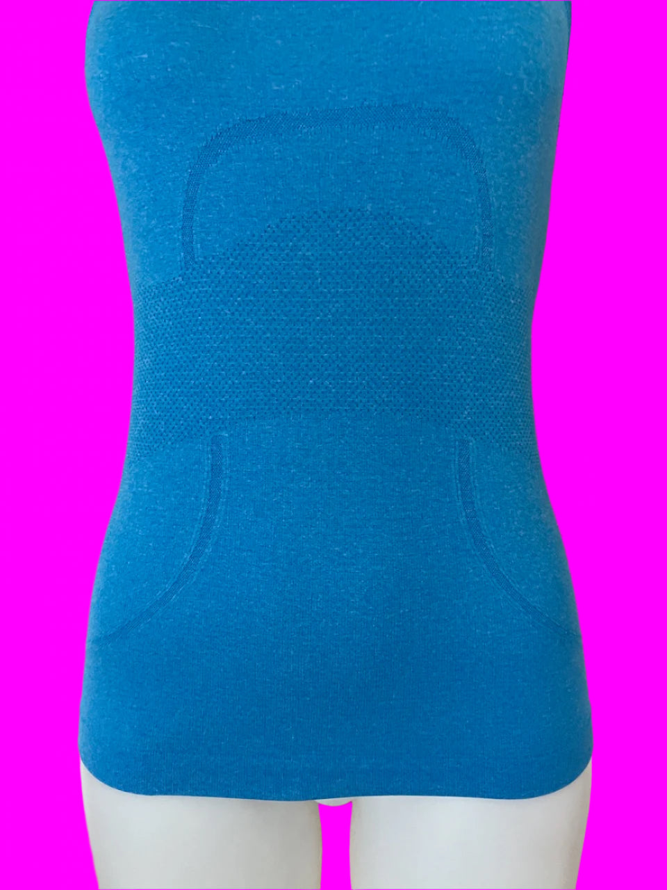 Lululemon - Slim Fitting Blue Racer Back Singlet - Size: XS
