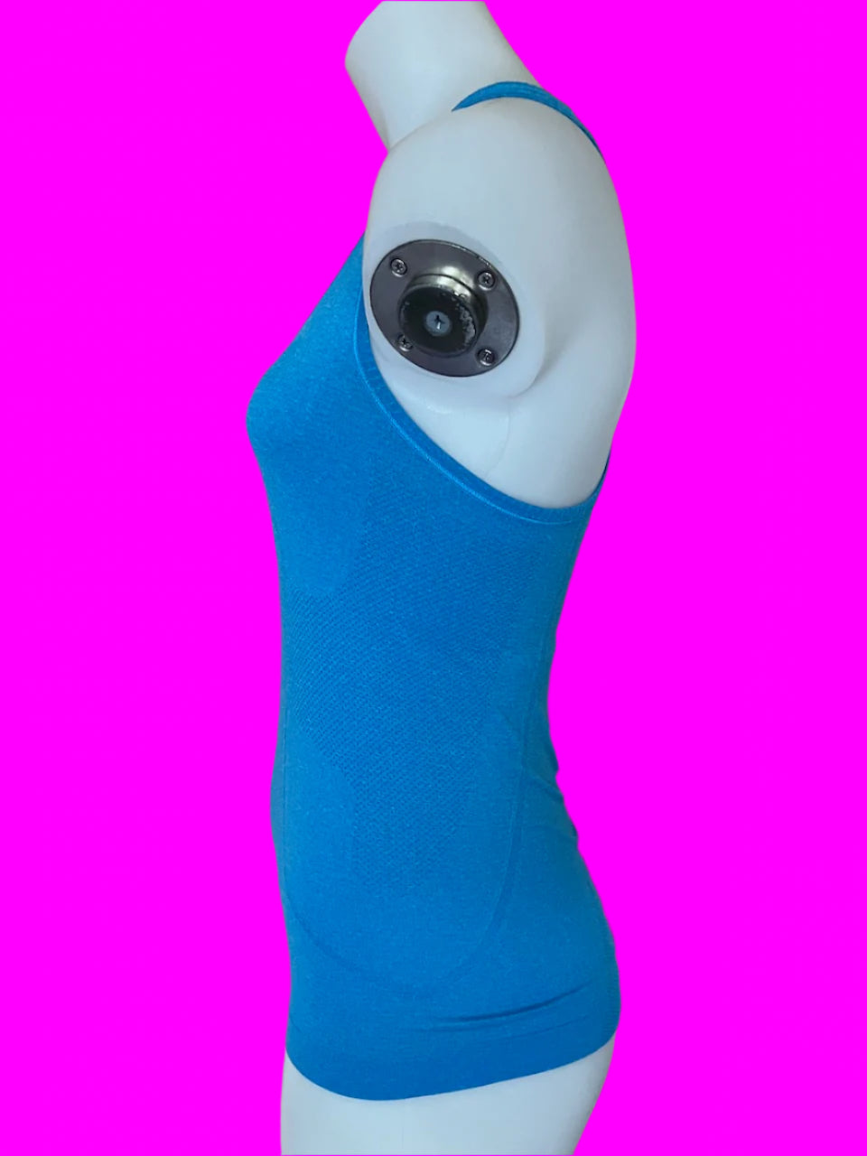 Lululemon - Slim Fitting Blue Racer Back Singlet - Size: XS