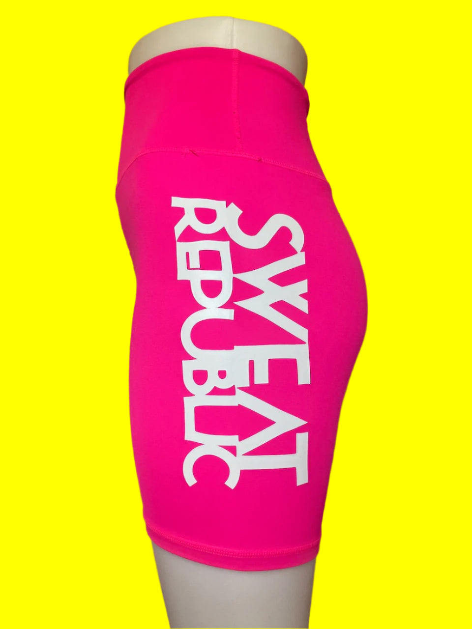 Sweat Republic - Hot Pink Cycle Shorts - Size: XS