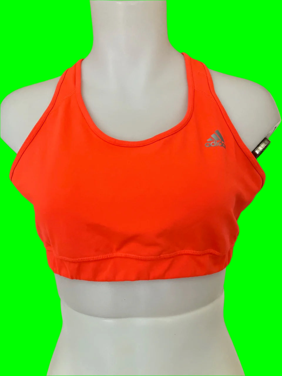 Adidas - Orange Crop Top - Size: XL