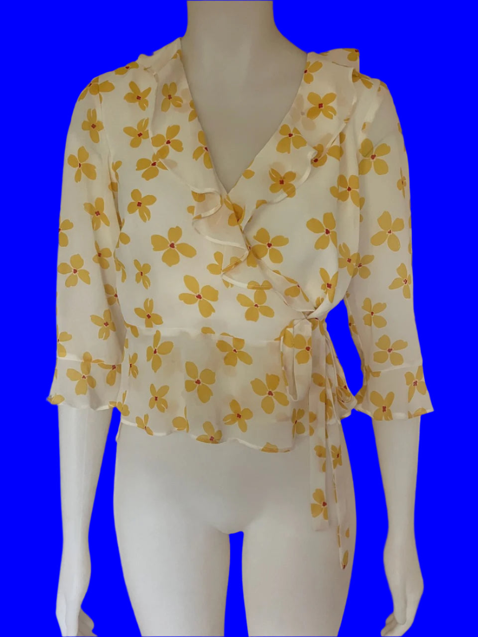 Bardot - Floral Wrap Top - Brand New - Size: 10