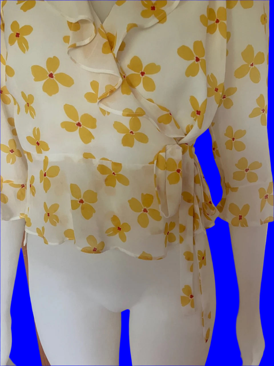 Bardot - Floral Wrap Top - Brand New - Size: 10