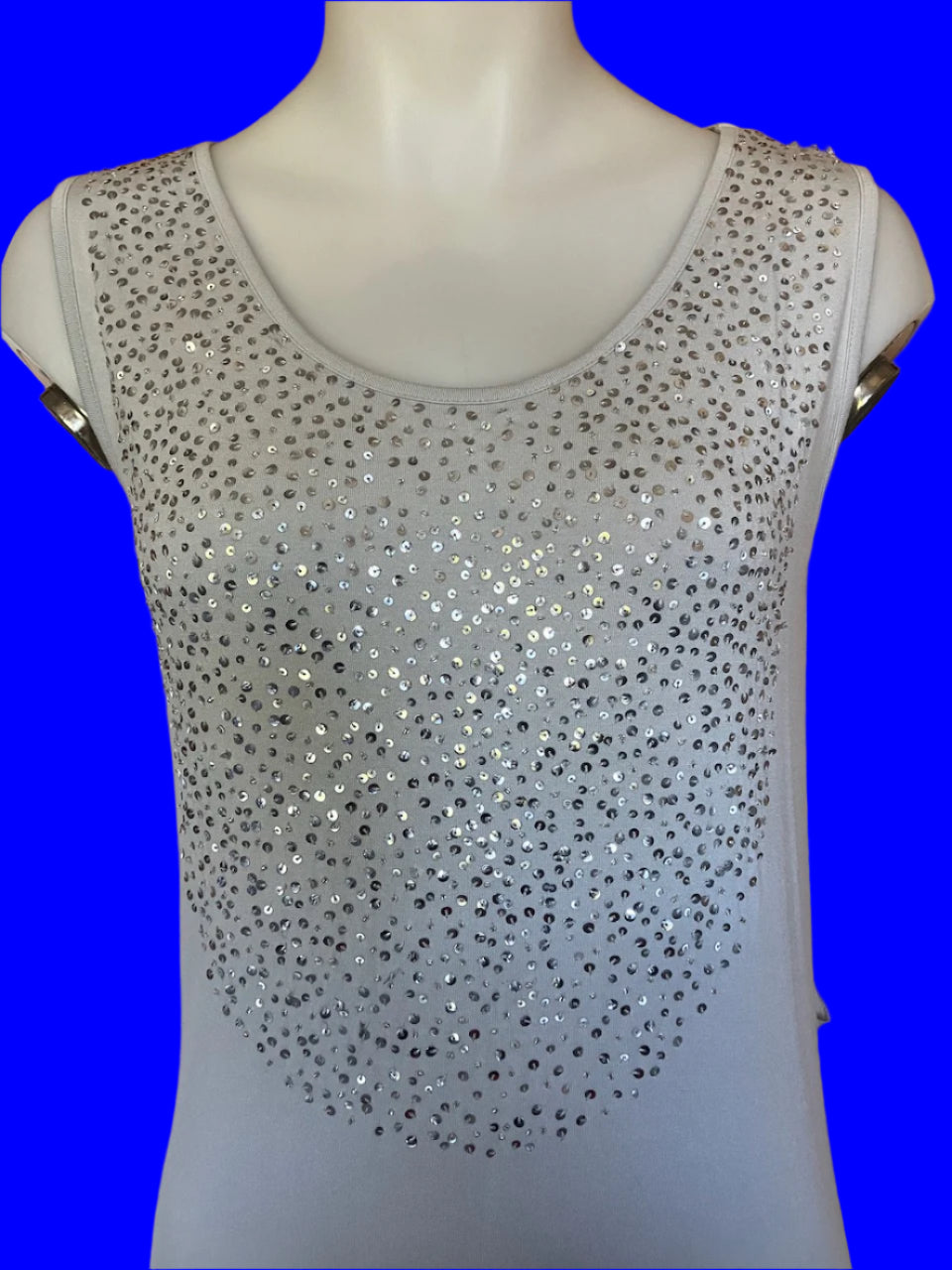 Paula Ryan - NZ Designer - Embellished Tunic Top - Size: M