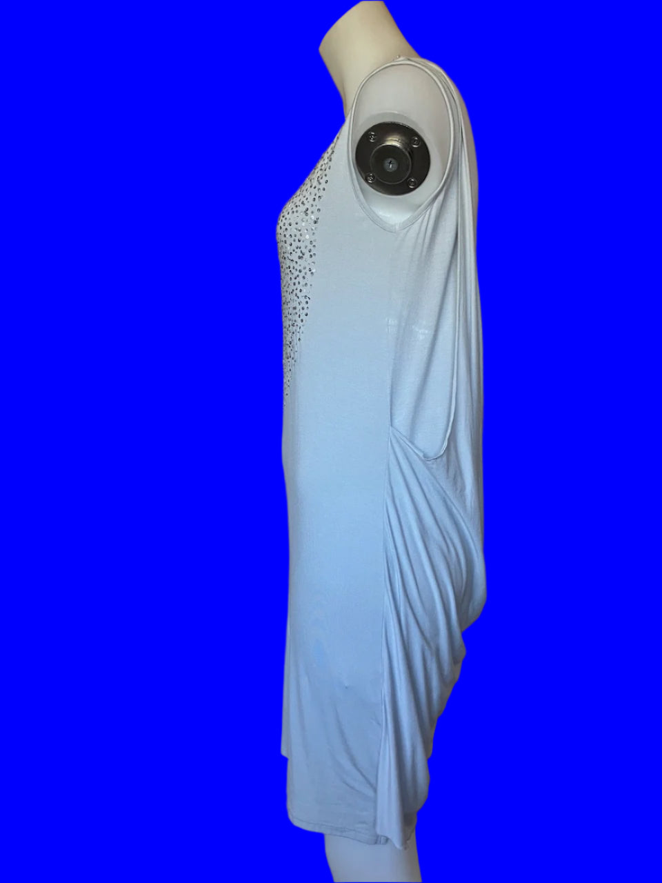 Paula Ryan - NZ Designer - Embellished Tunic Top - Size: M