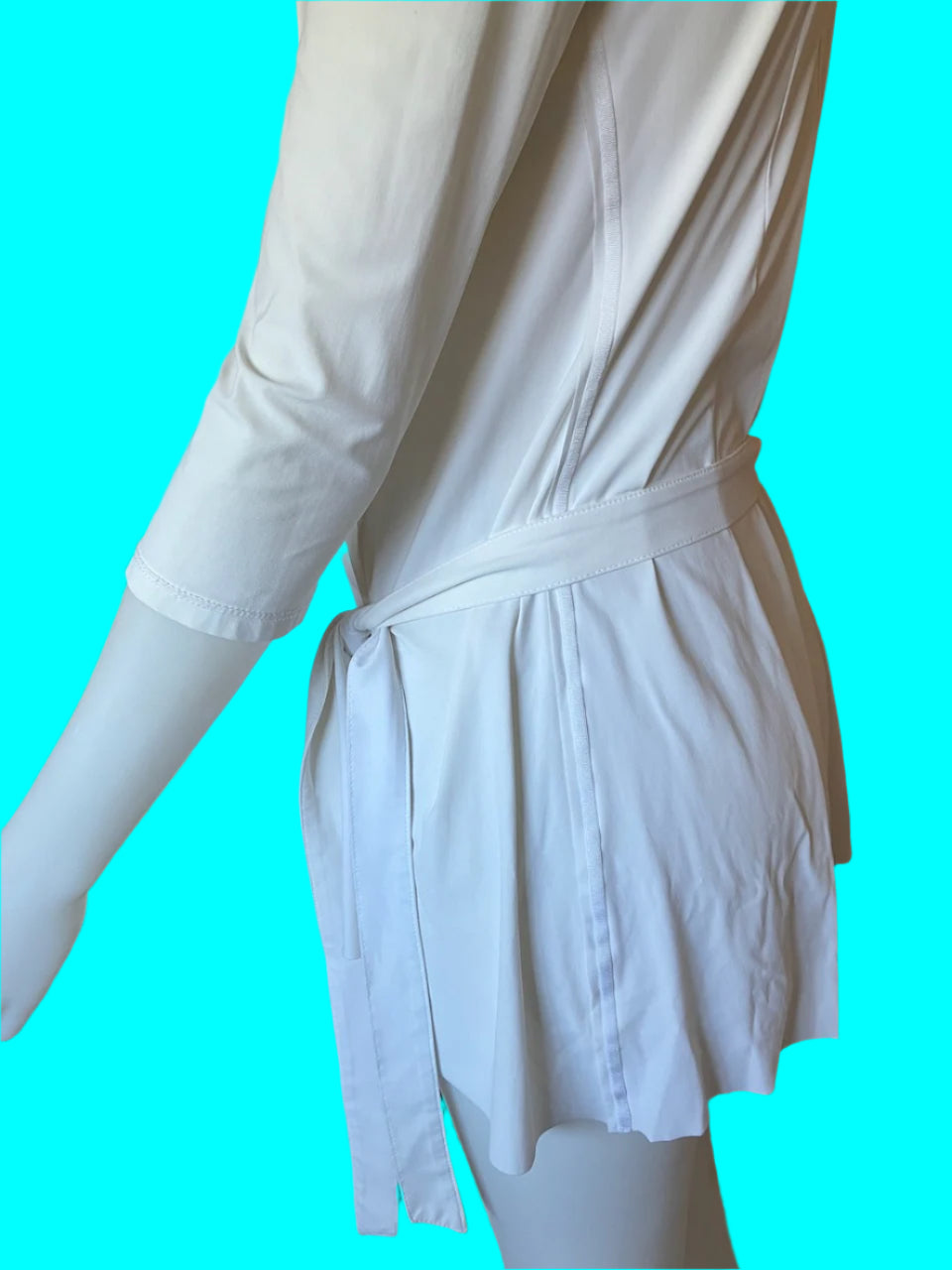 Paula Ryan - NZ Made - Designer Cardigan With Tie - Smart & Lightweight - Size: S