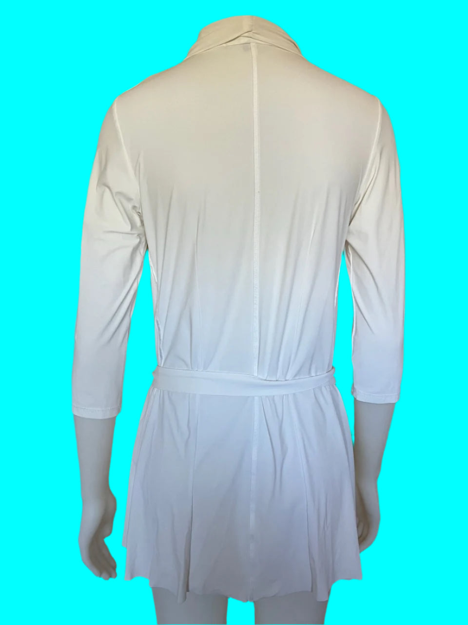 Paula Ryan - NZ Made - Designer Cardigan With Tie - Smart & Lightweight - Size: S