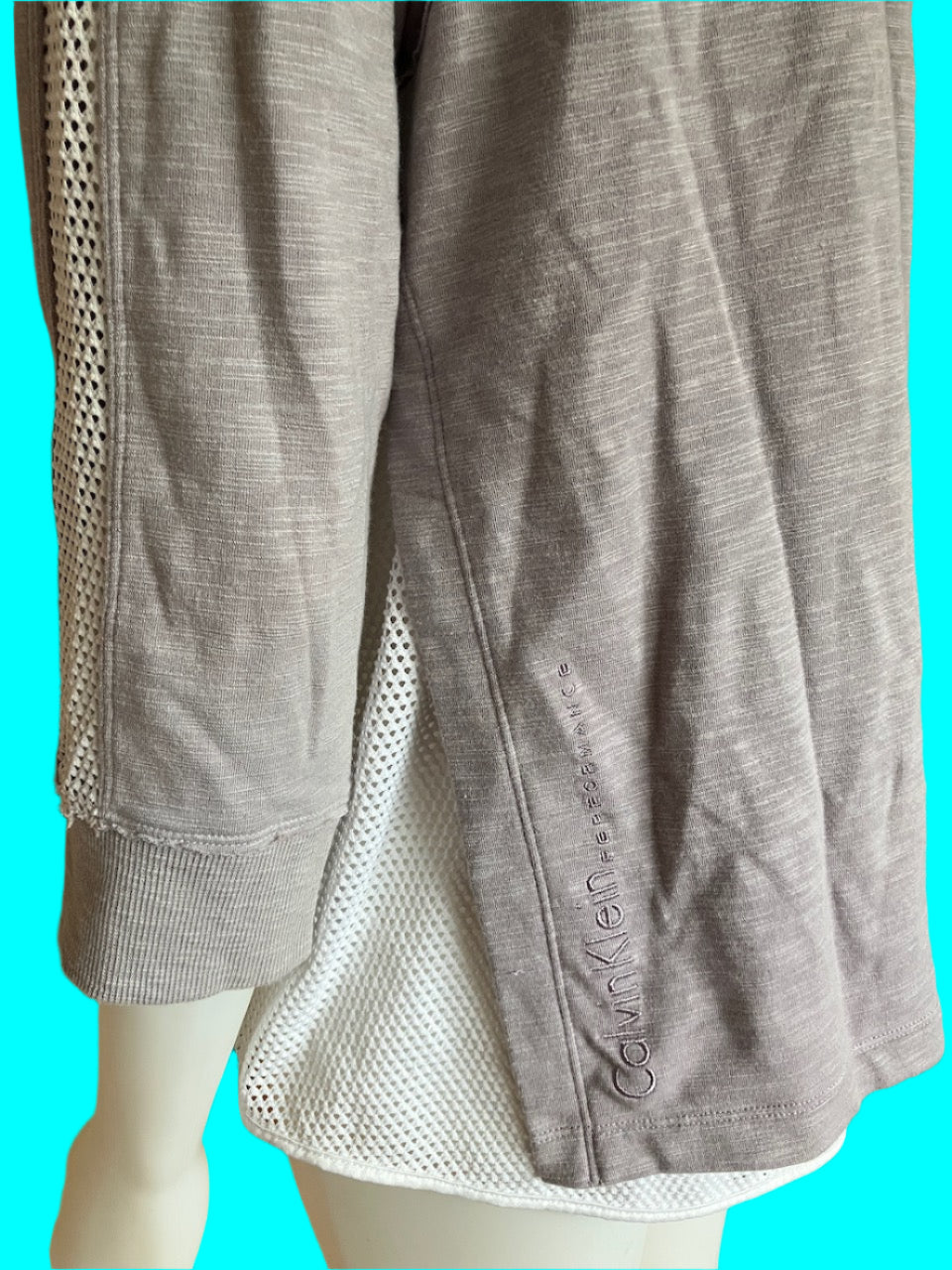 Calvin Klein - Performance - Grey Hooded Jacket - Size: M