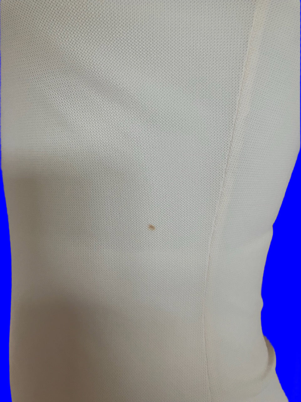 Karen Walker - Vintage - Cream Mesh Top - Size: XS