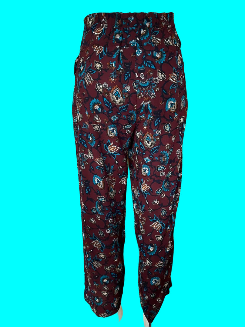 Caroline Sills - NZ Designer - Casual Printed Pants - Size: M
