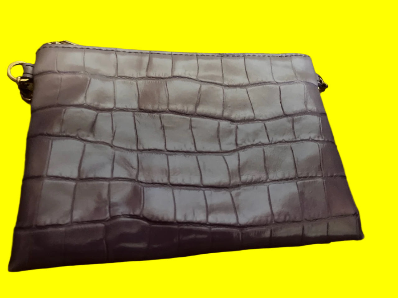 Deadly Ponies - Designer Bag - Mr Minimese - Croc Amethyst - RRP$479.00