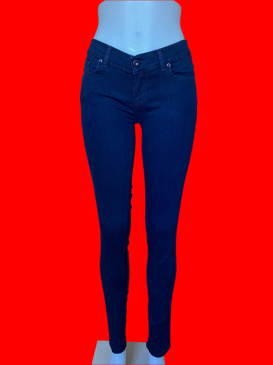 Guess Starlet Skinny Jeans Dark Navy In Excellent Condition - Size: 28/32