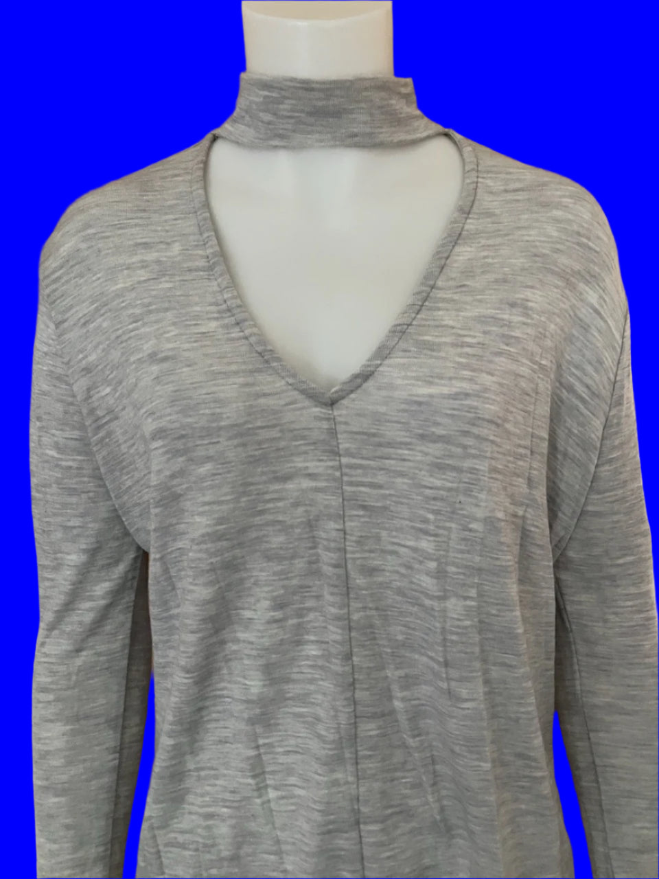 Kookai - Pure Merino Top in Space Marle - Size: 8