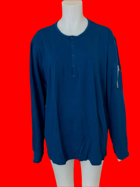 Icebreaker - Blue Top With Domes - Unisex - Size: XL