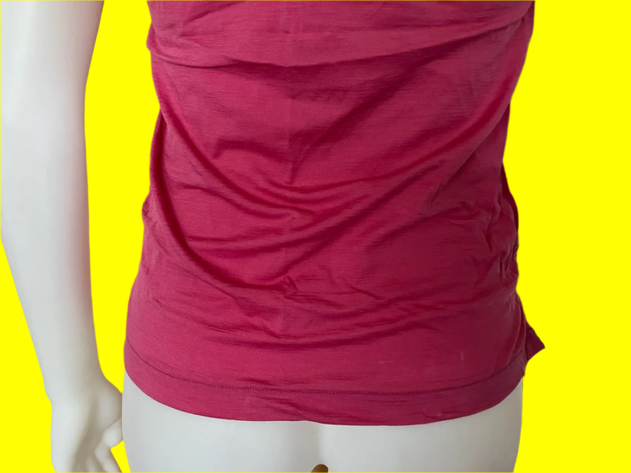 Icebreaker - Pink Merino Polo Top - Size: S