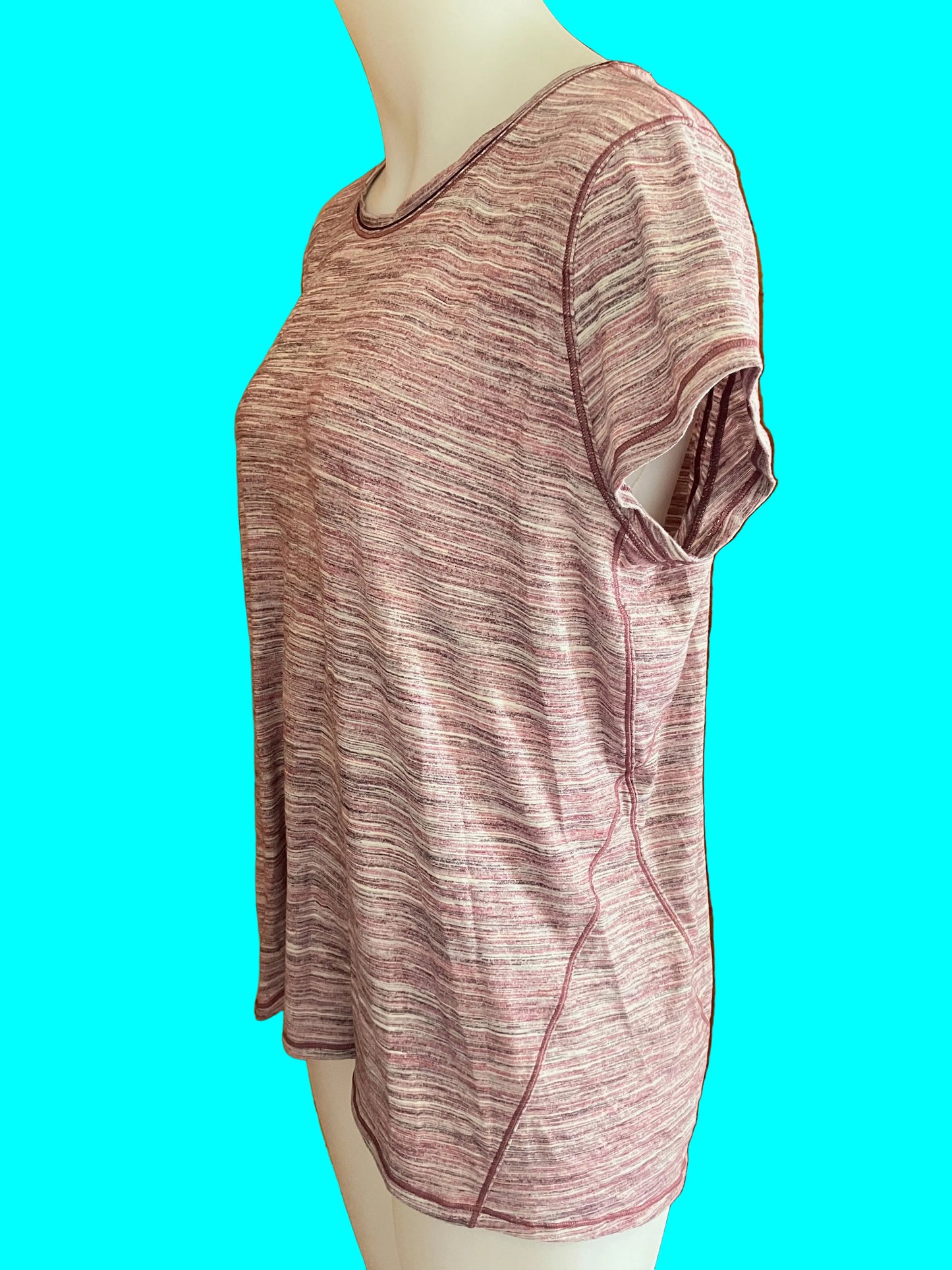 Lululemon Pink Tee - Size: S/M