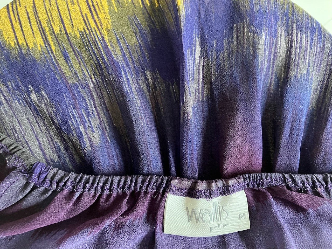 Wallis - NZ Designer Sheer Tunic Top - Size: M