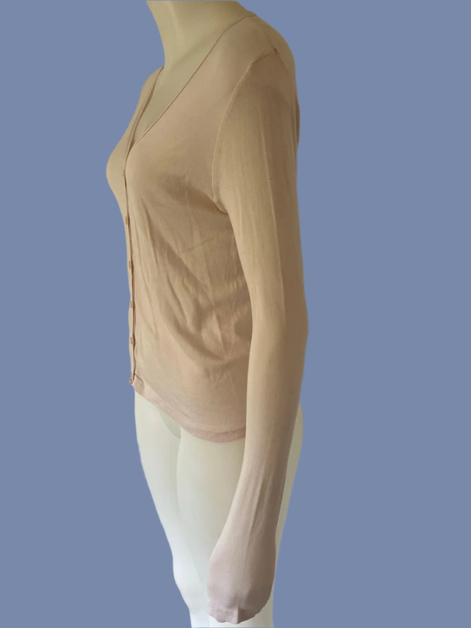 Vanessa Bruno - Baby Pink Cotton Cardigan - Size: XS