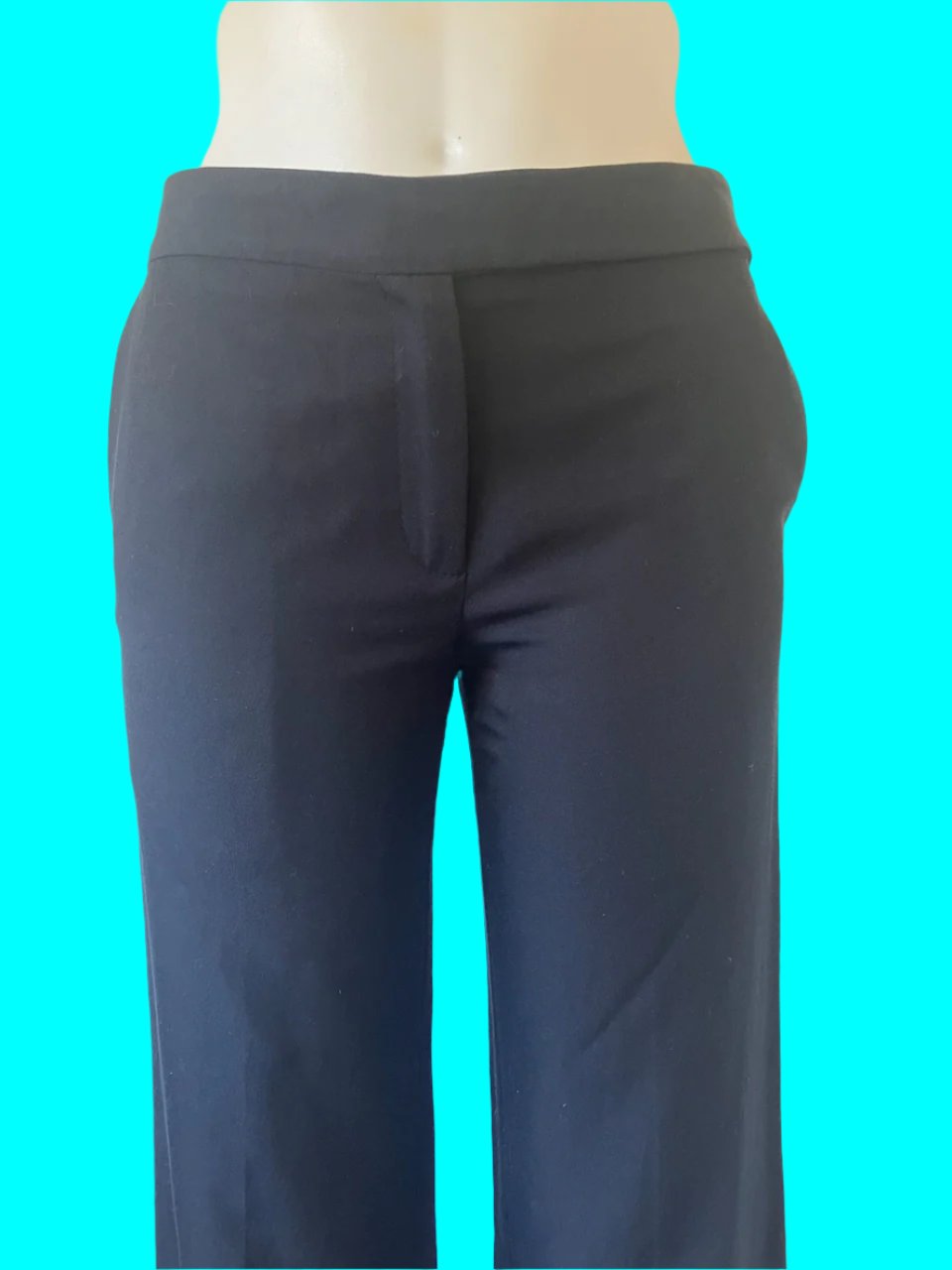 Karen Walker - Black Work Pants - Size: 8