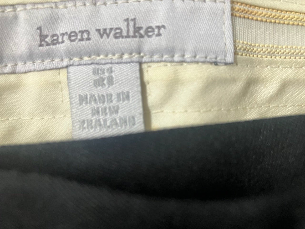 Karen Walker - Black Work Pants - Size: 8