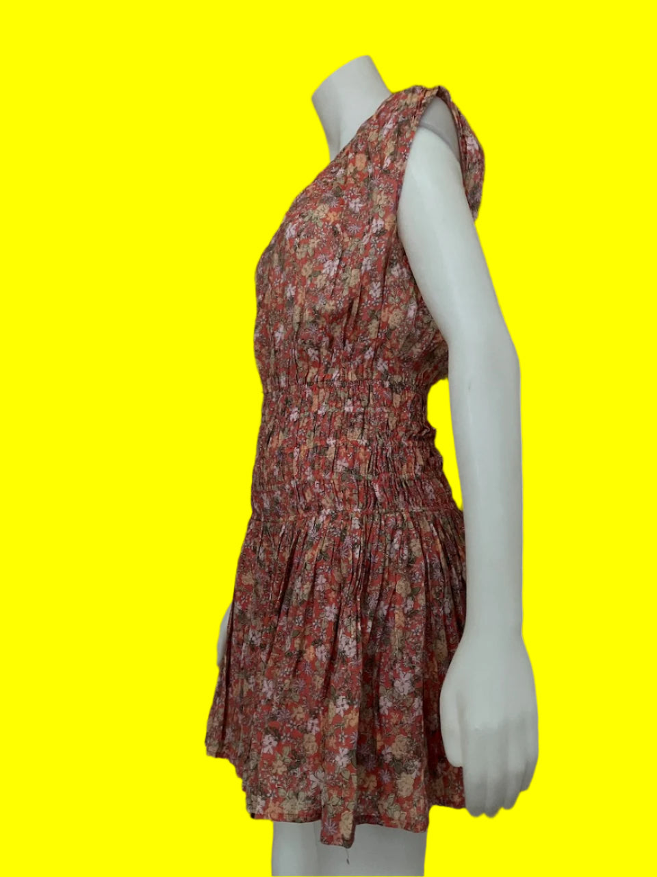 NEAR NEW - WISH - Summer Floral Mini Dress - Size: 10