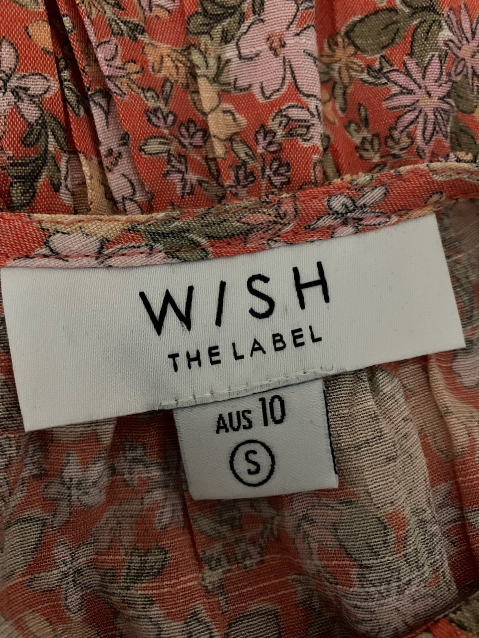 NEAR NEW - WISH - Summer Floral Mini Dress - Size: 10