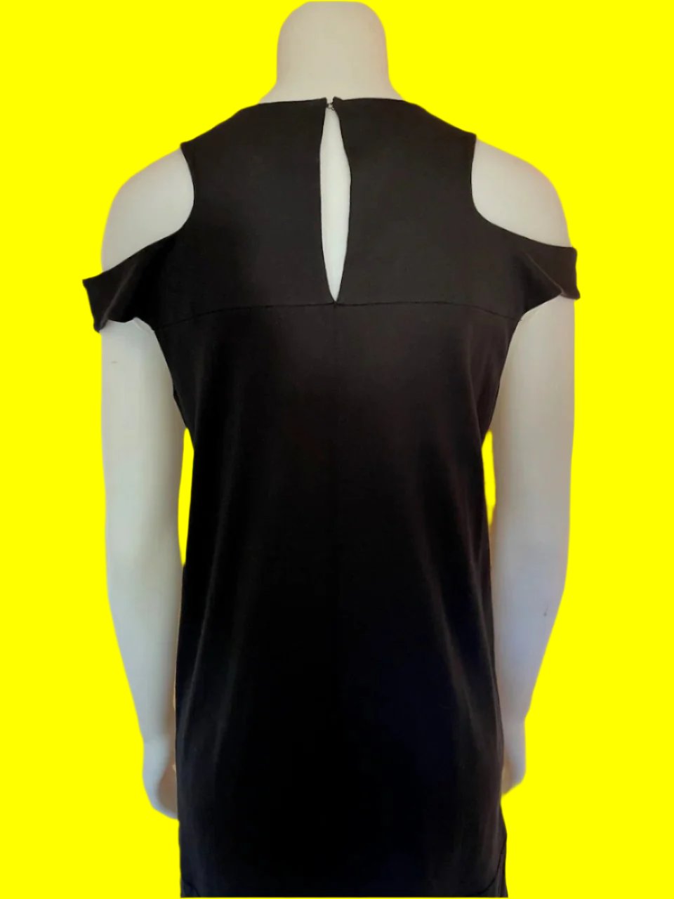 Cooper by Trelise Cooper - Black Dress with Cold Shoulder - Size: 8