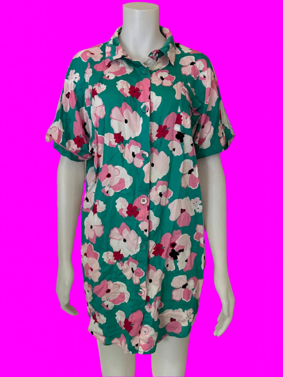 Peter Alexander - Floral Summer Nightdress - Size: M