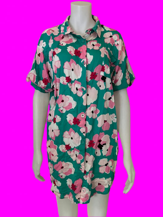 Peter Alexander - Floral Summer Nightdress - Size: M