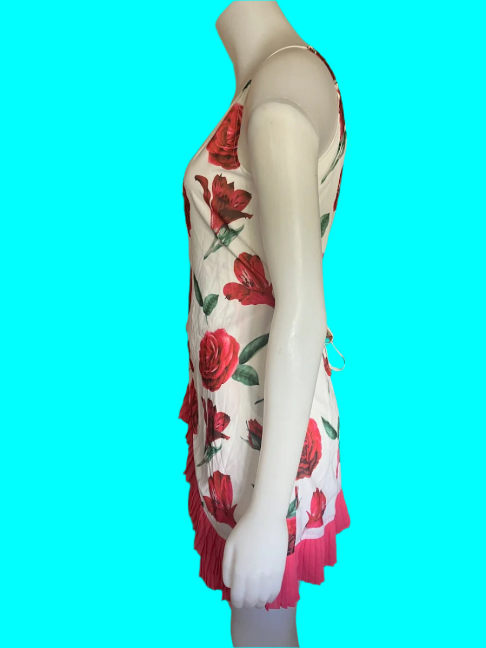 BRAND NEW - Pia Boutique - Wrap Dress With Rose Print - Size: S