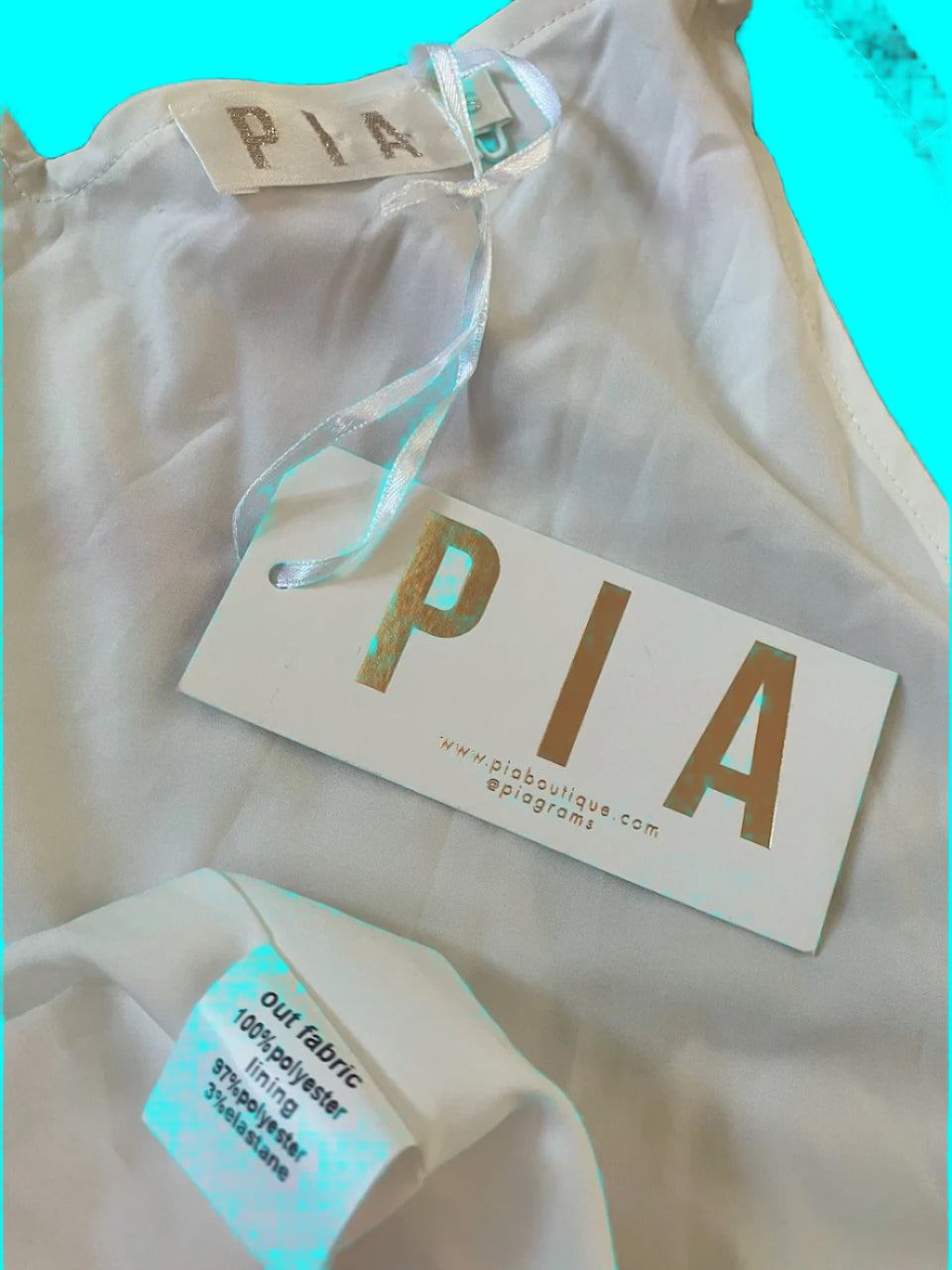 BRAND NEW - Pia Boutique - Wrap Dress With Rose Print - Size: S