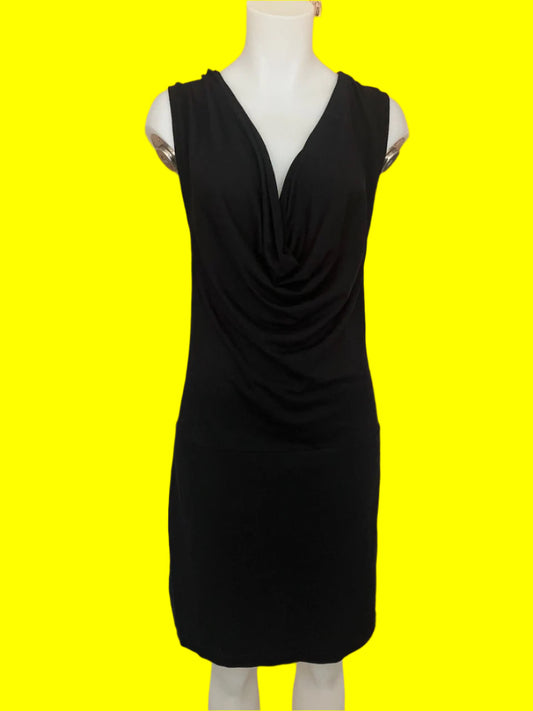 Max - Black Merino Dress - Size: 10