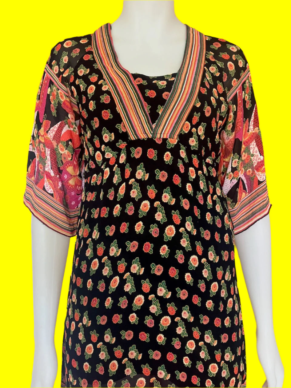 Nolita - Floral Print Dress - Size: 8