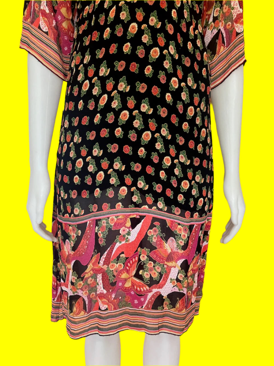Nolita - Floral Print Dress - Size: 8
