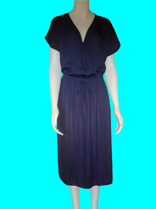 Max - Navy Summer Dress - Size: 8