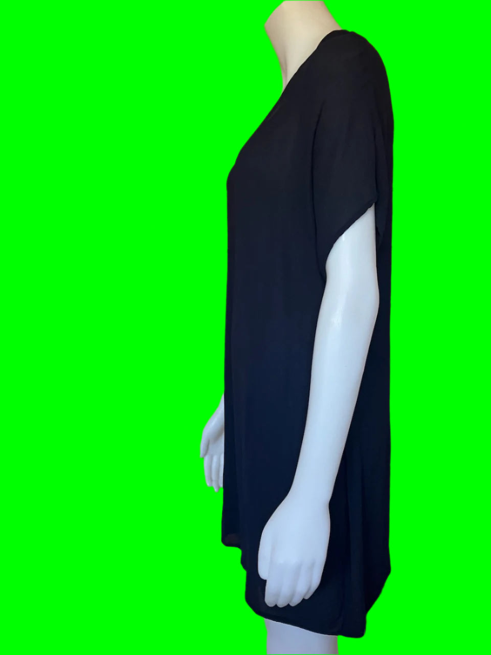 Ricochet - NZ Designer Navy Blue Tunic Top - Size: 12