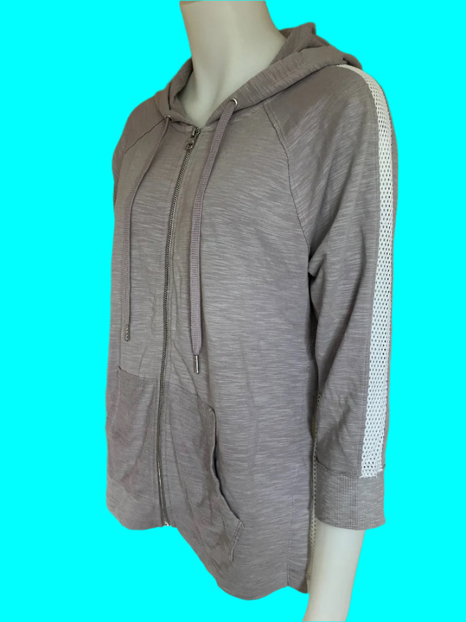 Calvin Klein - Performance - Grey Hooded Jacket - Size: M