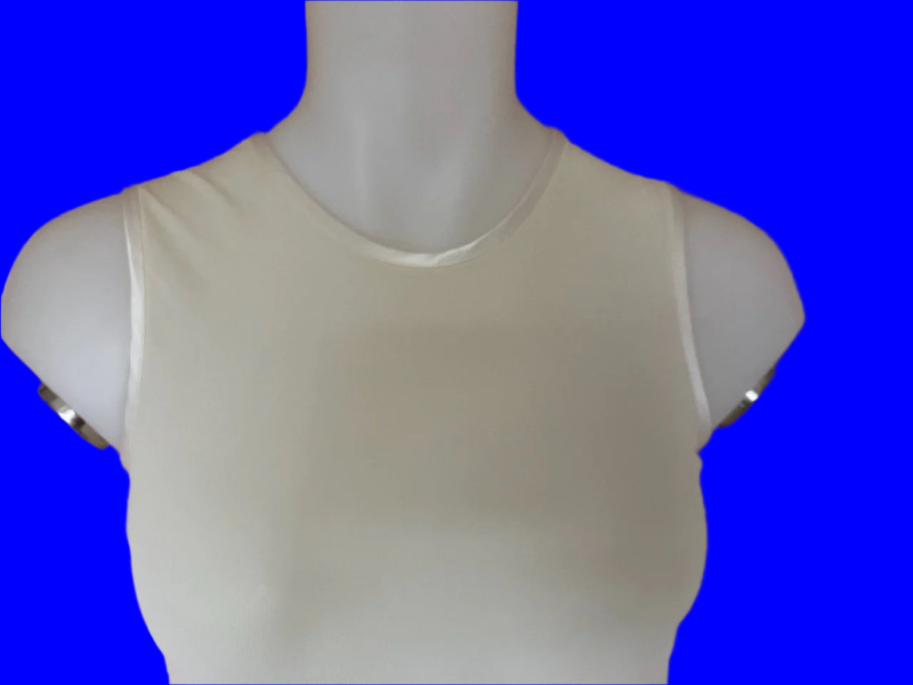 Karen Walker - Vintage - Cream Mesh Top - Size: XS