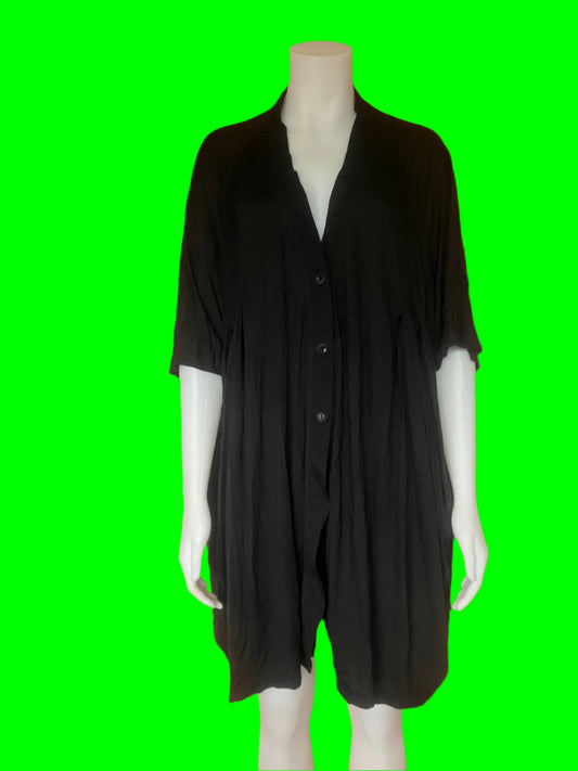 Jason Lingard - Cashmere & Cotton Cardigan - Oversized - Size: 2