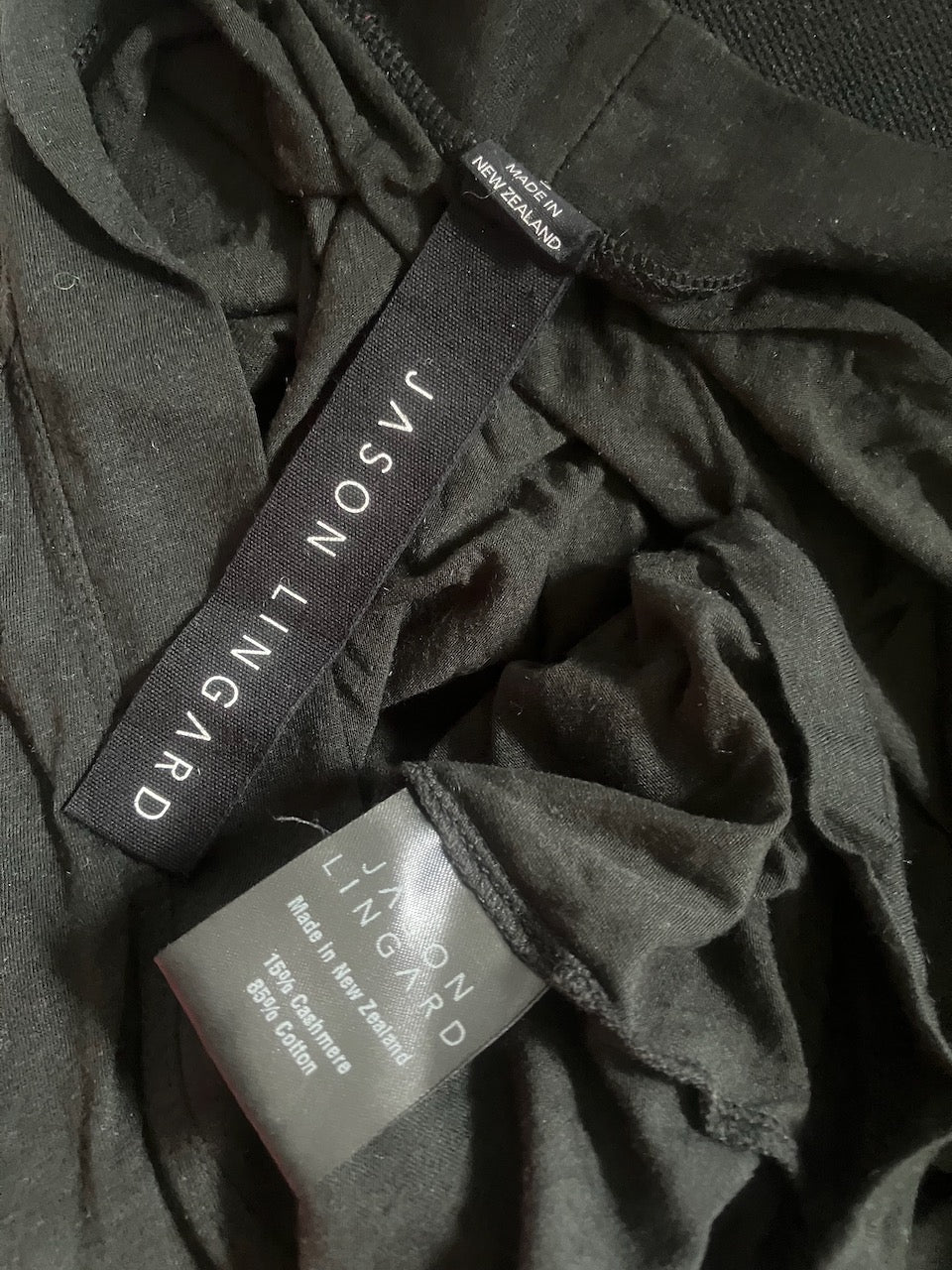 Jason Lingard - Cashmere & Cotton Cardigan - Oversized - Size: 2
